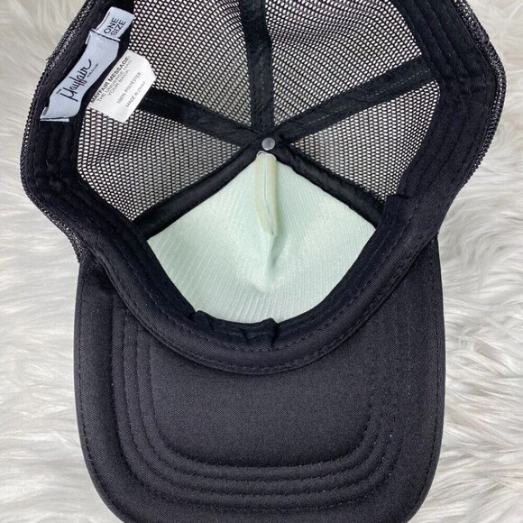 The Mayfair Group I Scream Colour 99 Cent Dreams Forever Trucker Hat Black White - Picture 6 of 10